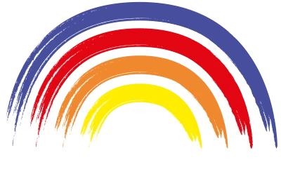 Regenbogen in Bärchens Lieblingsfarben